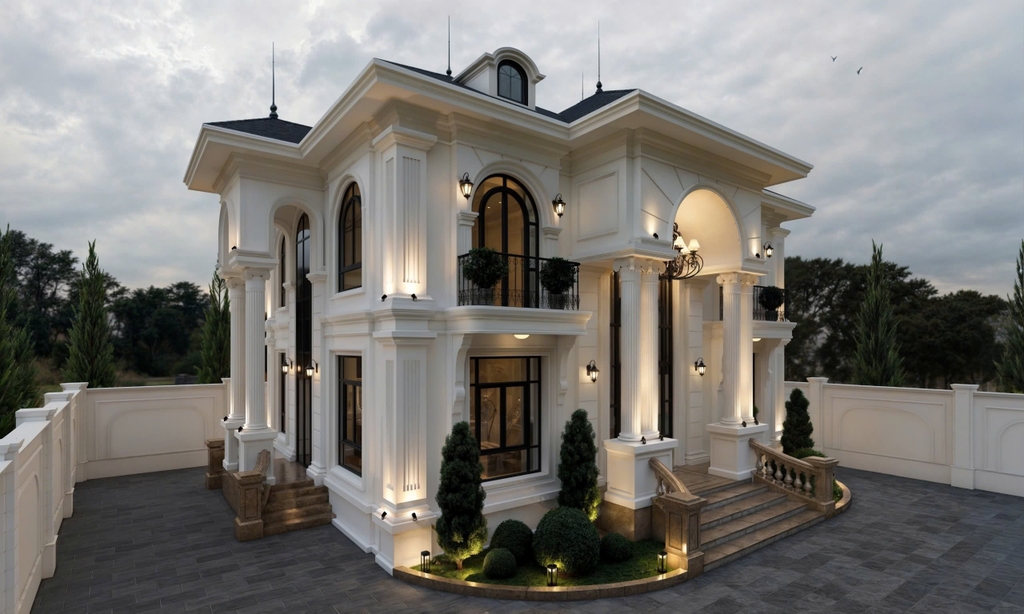 Thiết kế và Thi công nhà phố trọn gói - L.G Villa; Mr Lương, Mê Linh