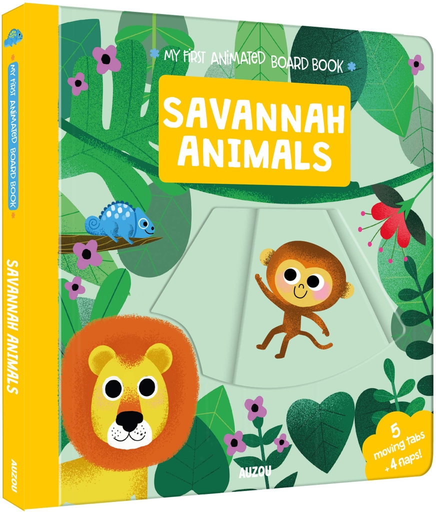 MY FIRST ANIMATED BOARD BOOK: SAVANNAH ANIMALS RedOwlsBookshelf MY FIRST ANIMATED BOARD BOOK: SAVANNAH ANIMALS RedOwlsBookshelf