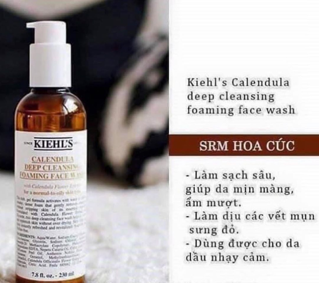 TONER+SỮA RỬA MẶT KIEHL'S | lybalansieucute.com