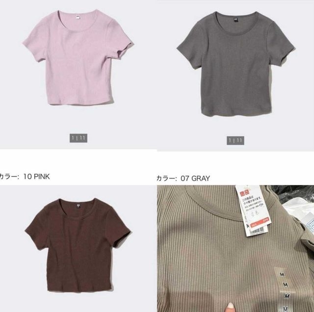 Áo sơ mi lanh Uniqlo nữ ngắn tay 2019  414141