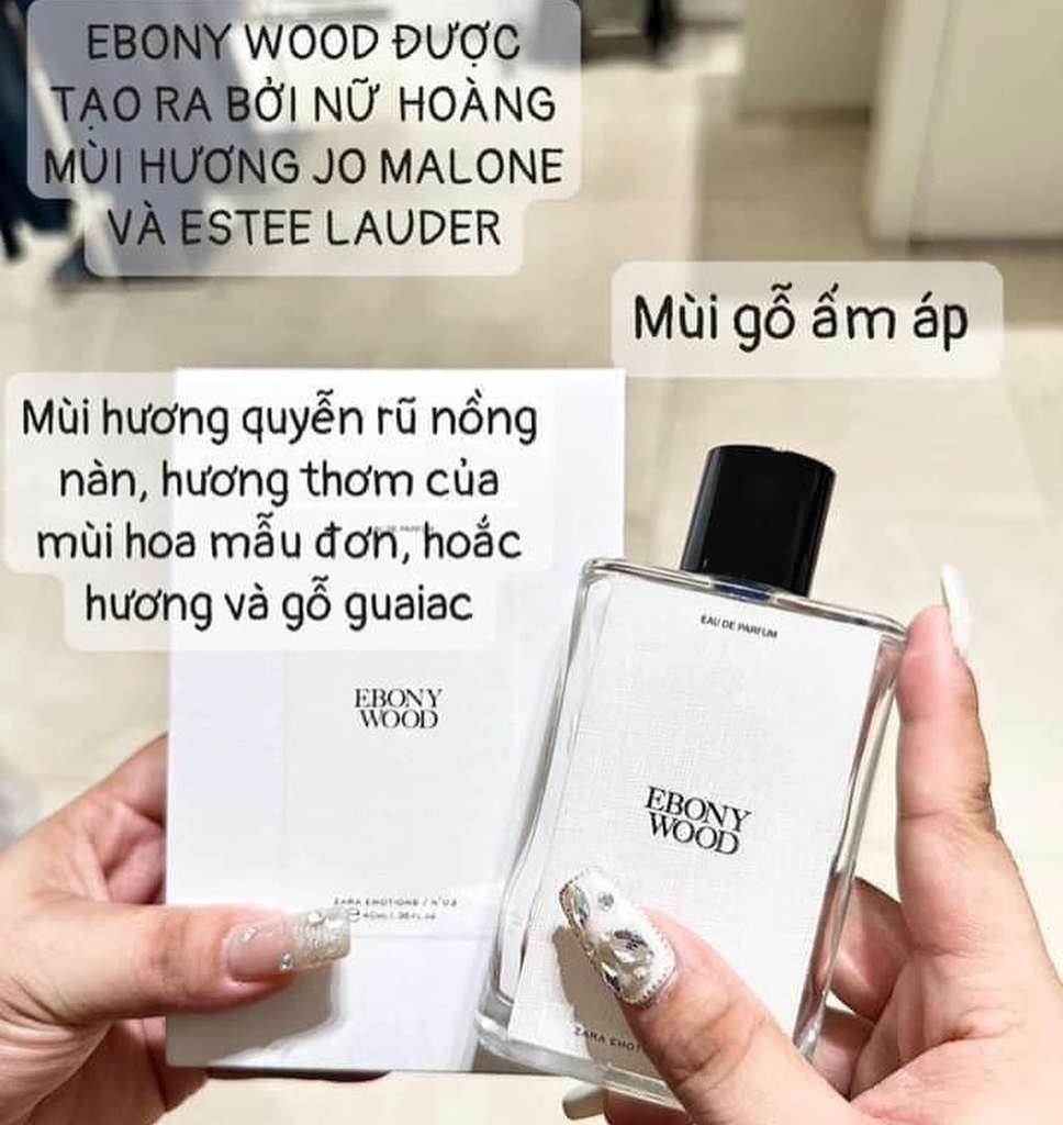 N C HOA ZARA EBONY WOOD EDP 90ML lybalansieucute