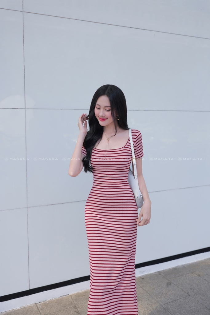 Váy Suông Kẻ Ngang, thời trang nữ | Shopee Việt Nam