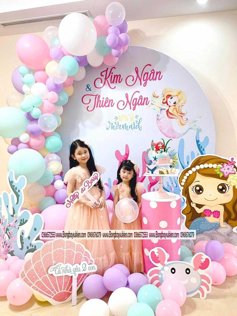 Trang trí sinh nhật tại nhà cho bé gái chủ đề chuột Minnie hồng dễ thương