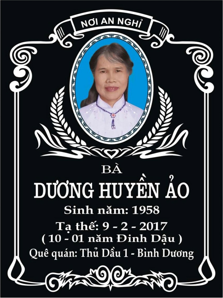 Mẫu bia mộ 03