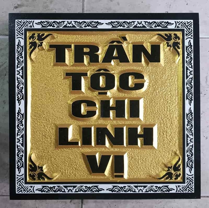 mẫu bia lăng khắc chữ nổi 3D