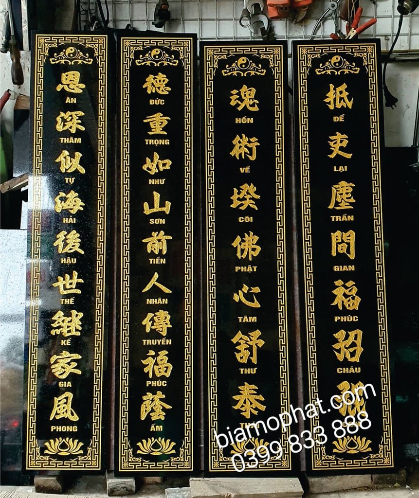 câu đối lăng mộ đẹp, câu đối lăng mộ gia đình, câu đối lăng mộ dòng hộ