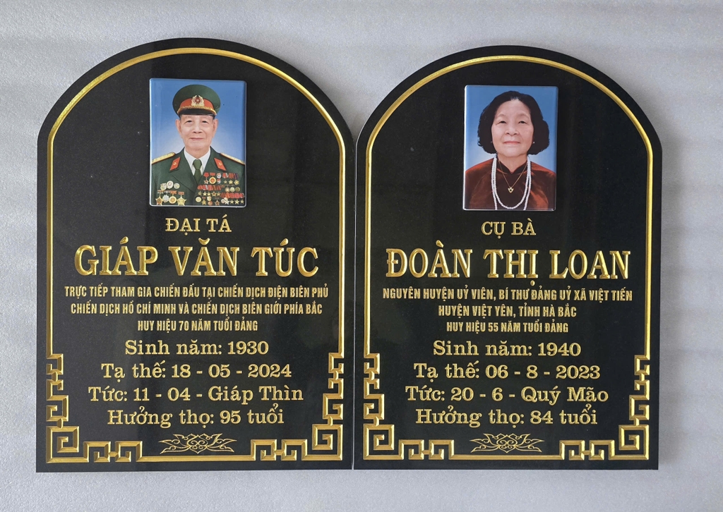 Bia Mộ Chữ Nổi - 3D08