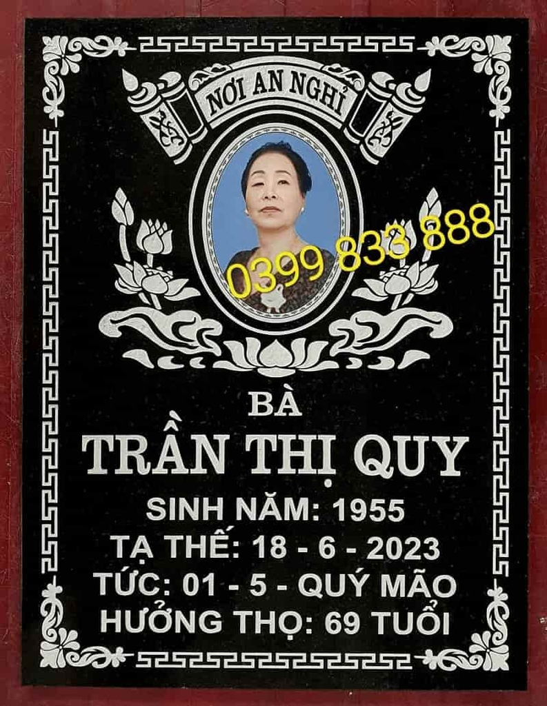 mẫu bia mộ có ảnh đẹp