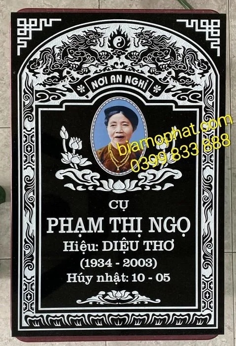 Mẫu bia mộ đẹp, khắc bia mộ giá rẻ, báo giá khắc bia đá