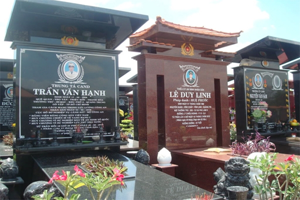 Mộ đá Granite 05