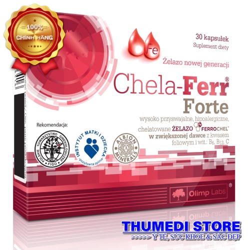 Chela Ferr Forte (Hộp 2 vỉ x 15 viên)