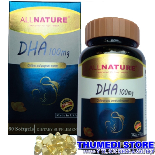DHA 100mg (Hộp 60 viên)