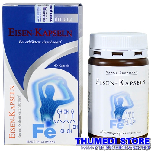 Eisen Kapseln (Hộp 1 lọ x 60 viên)
