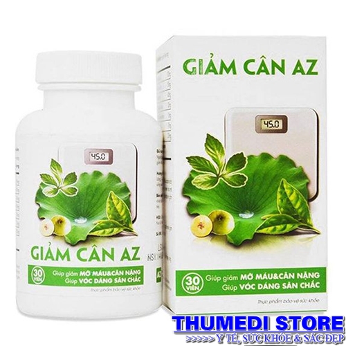 Giảm cân AZ (Hộp 30 viên)