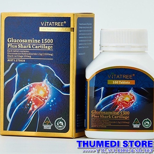 Glucosamine 1500mg Plus - Vitatree (Hộp 100 viên)