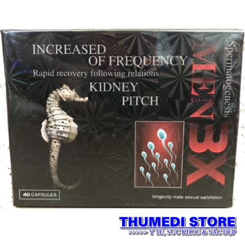 Men 3X (Hộp 1 lọ x 40 viên)