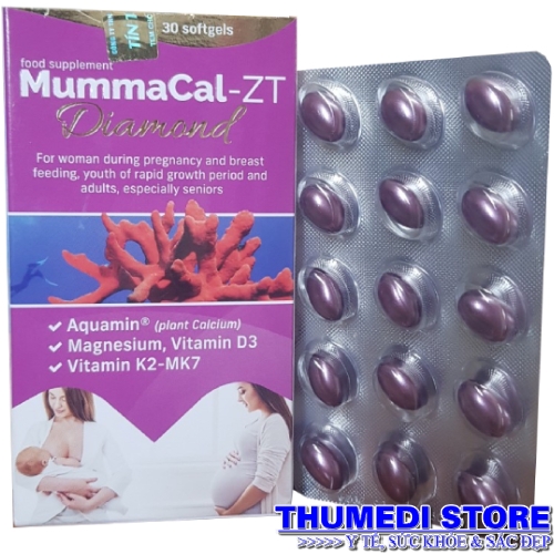 MummaCal-ZT Diamond (Hộp 2 vỉ x 15 viên)