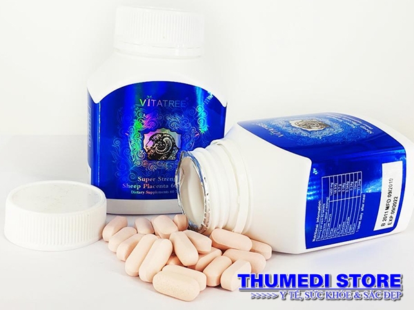 Sheep Placenta 60000mg (Nhau thai cừu Vitatree)