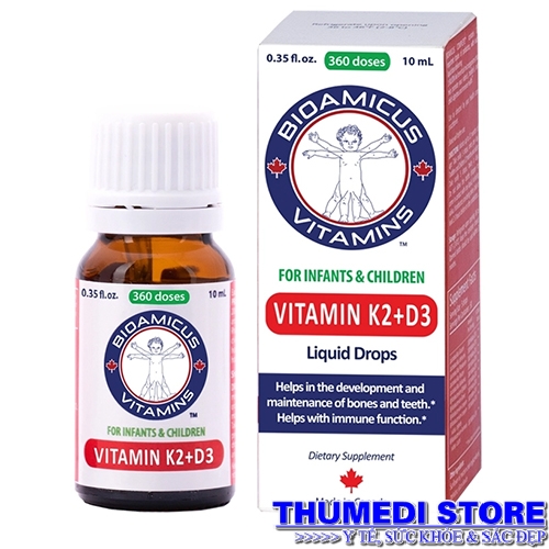 Vitamin D3 K2 Bioamicus_Canada