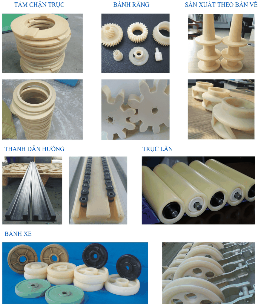 Nhựa chịu mài mòn Polyamide - PA6