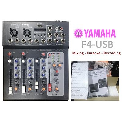Mixer F4 - USB (loại 1 Echo mượt)