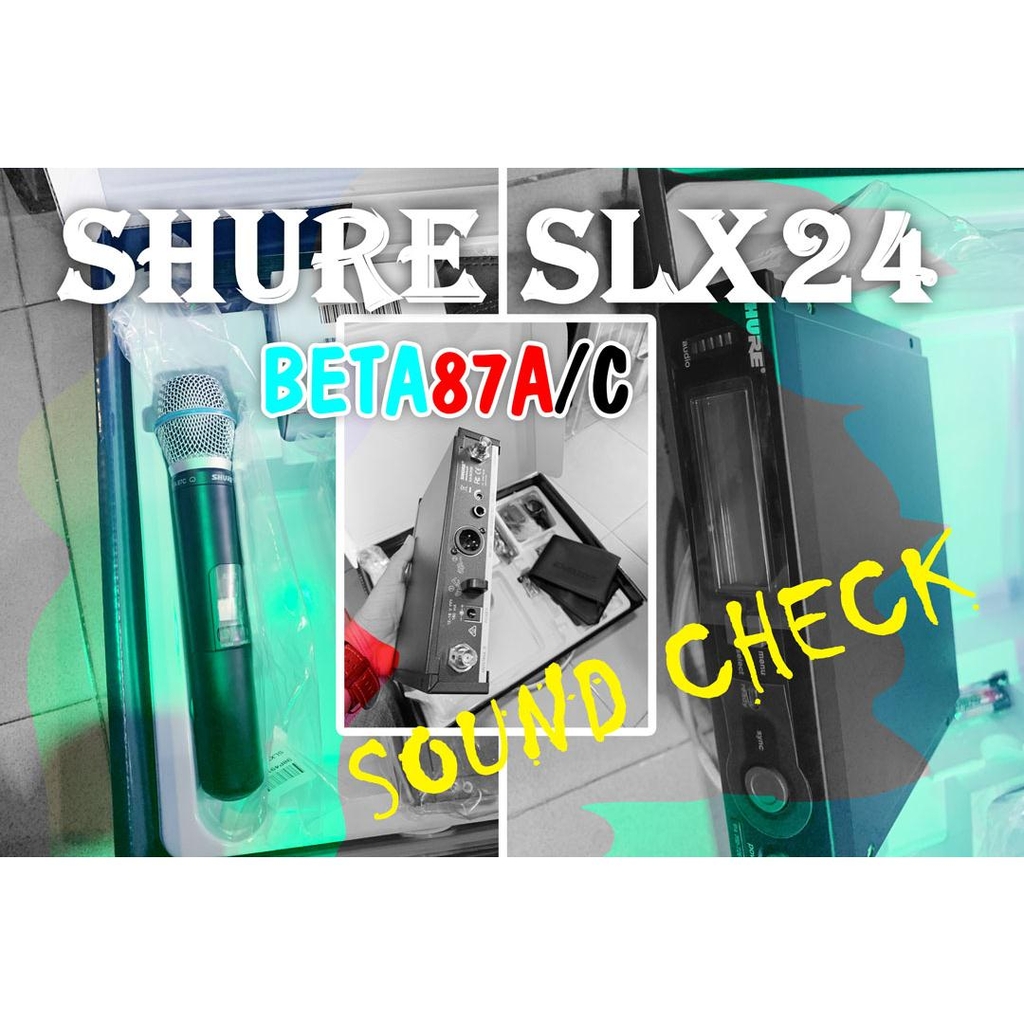SHURE SLX24A - BETA87A (ngừng sx)