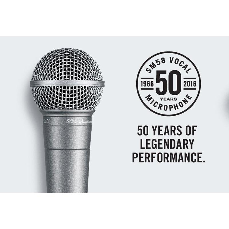 Shure sm58 50th anniversary edition, Mexico