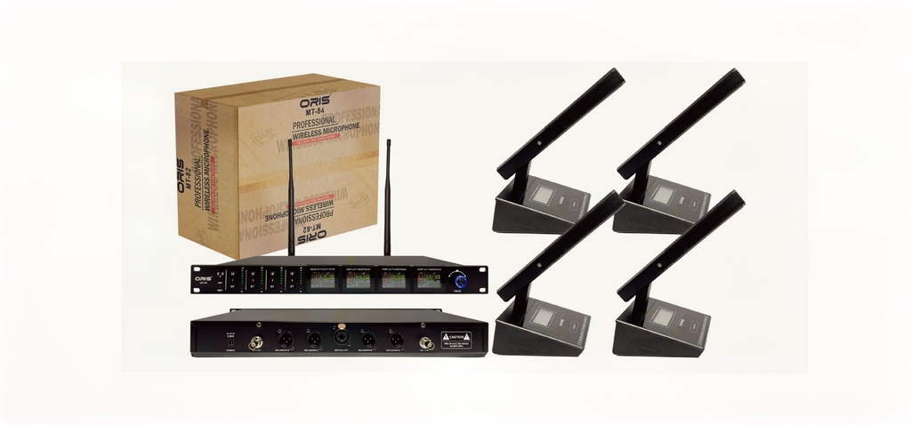 ORIS MT-84 Bộ 4 Mic Không Dây