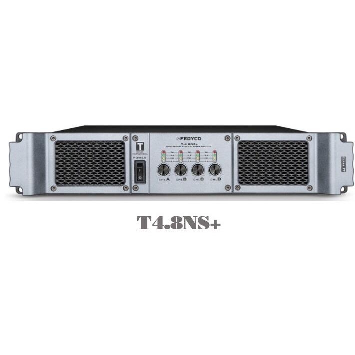 FEDYCO T-4.8NS+ 4 Channel Pro audio Professional Power Amplifier for Stage Music Live