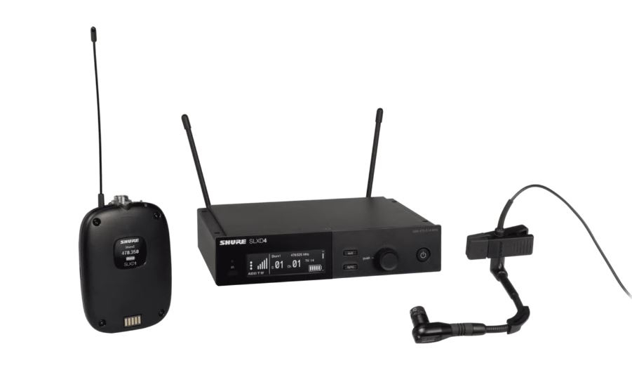 SHURE SLX-D Beta® 98H/C Miniature Instrument Microphone