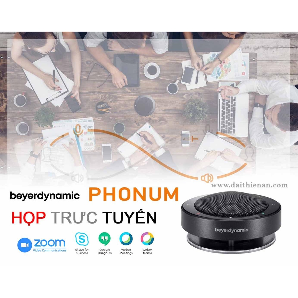 beyerdynamic PHONUM, Âm thanh hoàn hảo và ghi âm giọng nói tối ưu 