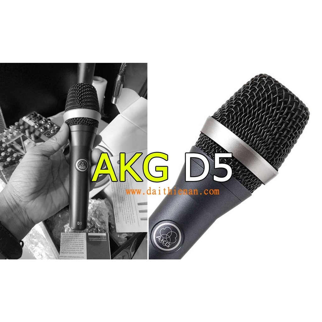 AKG D5 - Professional dynamic supercardioid vocal microphone