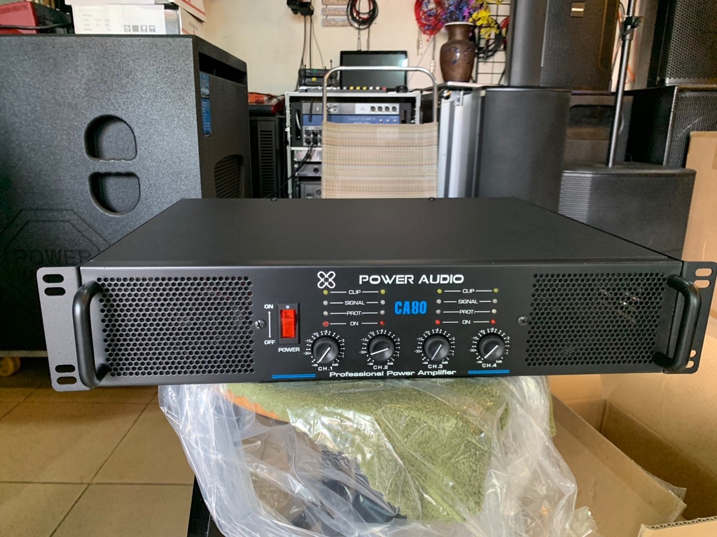 Power Audio CA-80 ( 4 kênh)