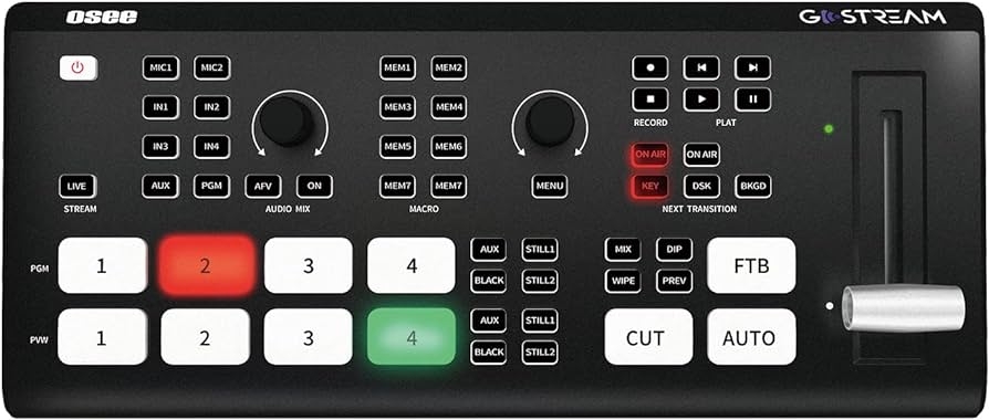 OSEE GoStream Deck - 4 channel HDMI (Bàn Livestream Chuyên Nghiệp)