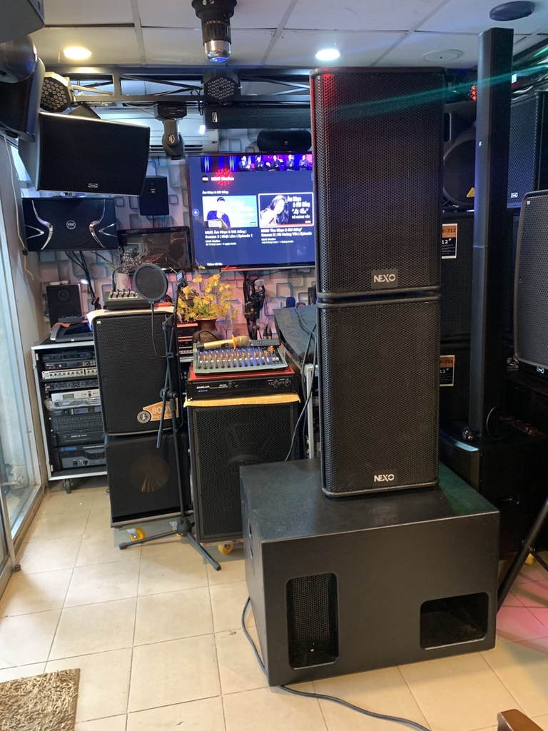 NEXO PS15 Loa Bass 4 Tấc, Tiếng MID Mạnh, Tiếng Ca Rõ Ràng, Live Band Chịu Lực Lớn