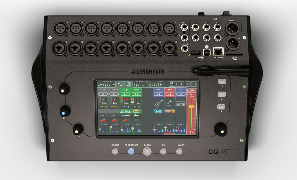 Allen & Heath CQ-12T Ultra-compact digital mixer