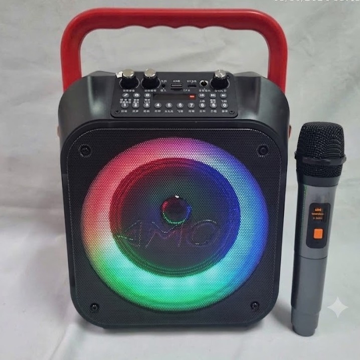 AMOI A9 LOA DI ĐỘNG KARAOKE XÁCH TAY MINI