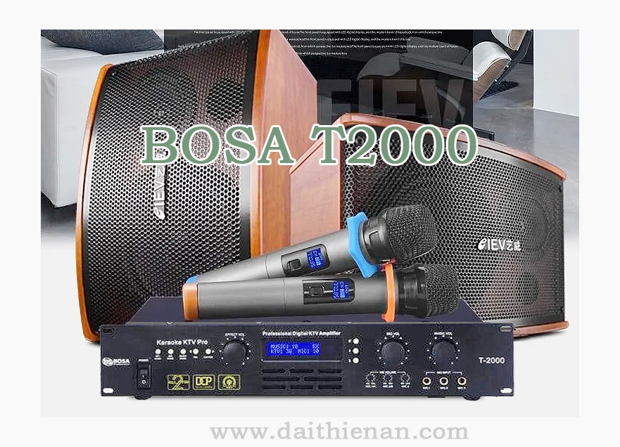 BOSA DSP T-2000 Ampli kỹ thuật số có công suất