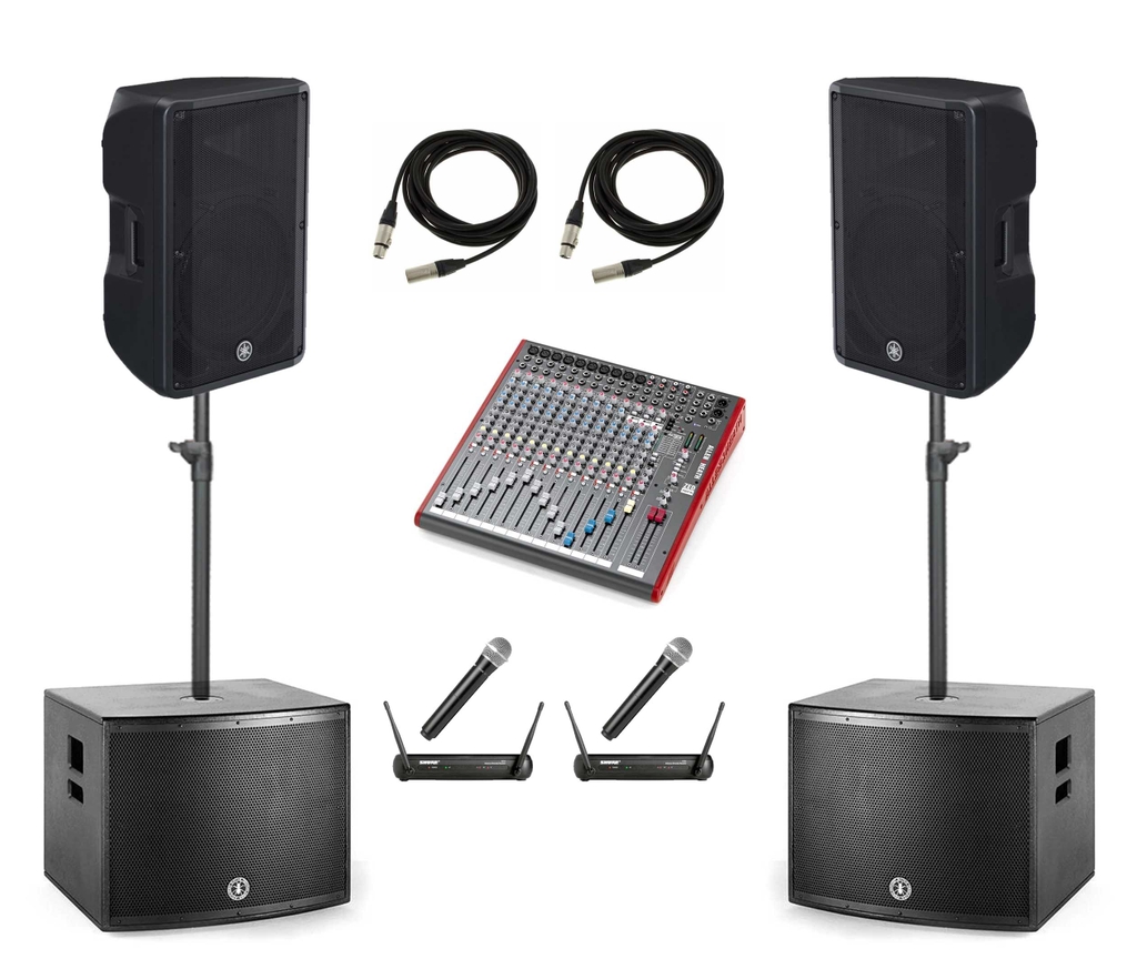 Bộ âm thanh liveband, sự kiện kiện 150 người lắp đặt dễ dàng,