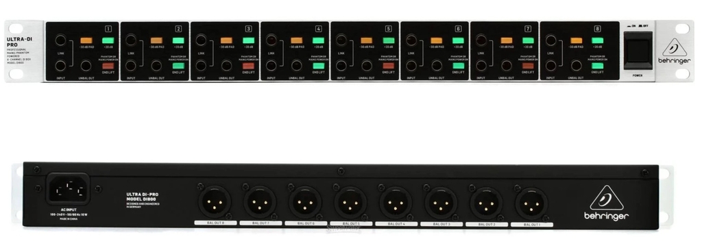Behringer DI800 (Di - Stage Box - Monitor In-ear)