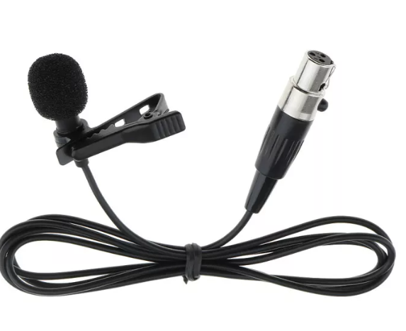 Loại 3 pin Dây Micro Kẹp áo & nhạc cụ