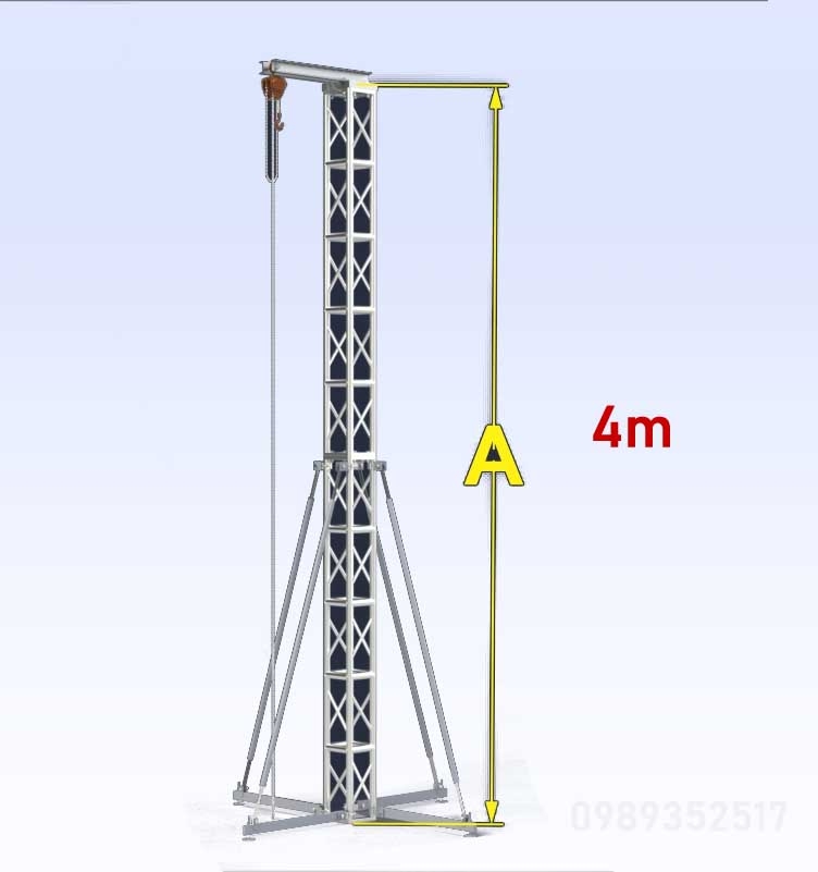 Khung Truss treo loa array 4M