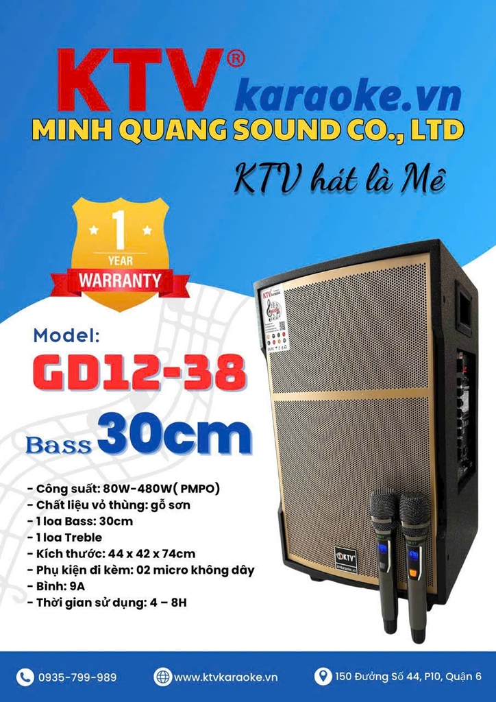 KTV GD12-38 (BASS 3T)