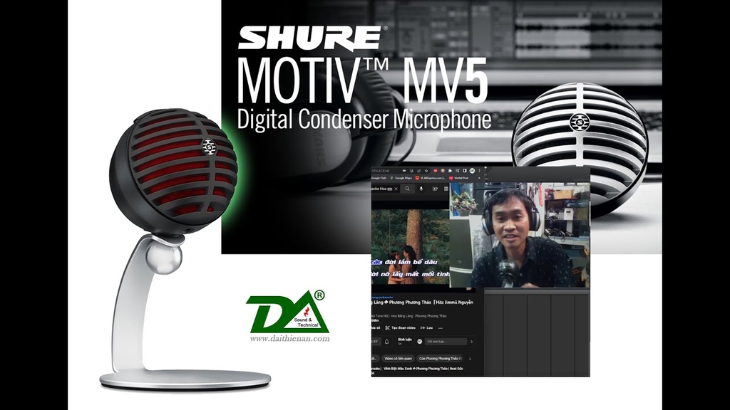 SHURE MV5 MOTIV - Mua 1 Được 3 Siêu Sắc Nét