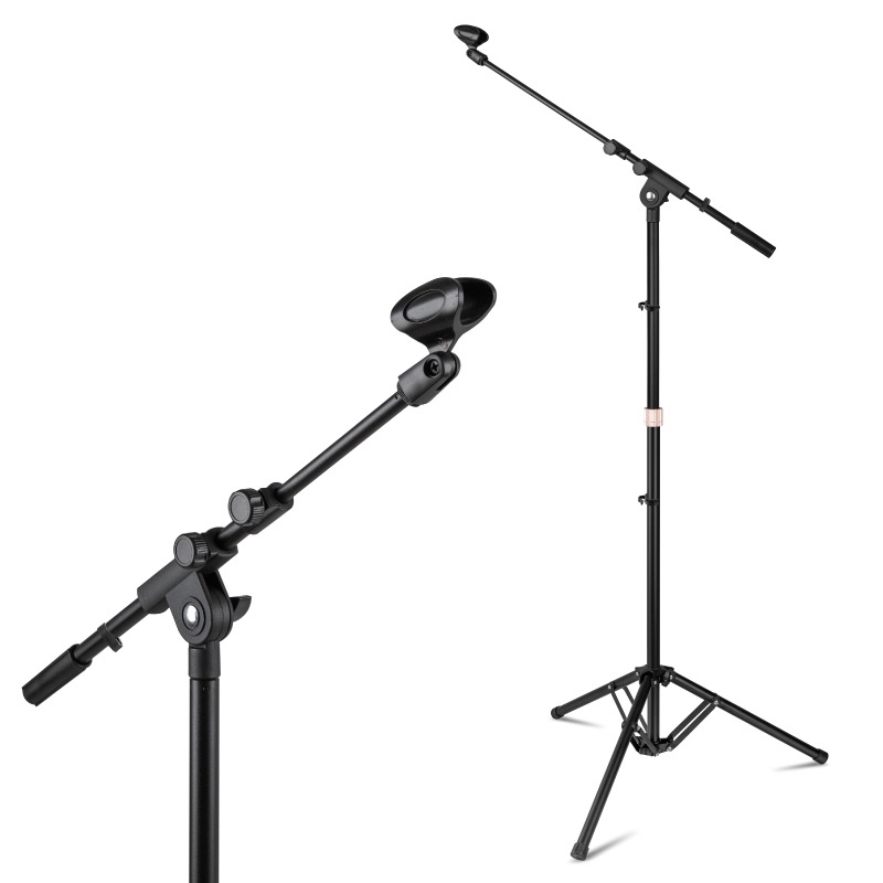 Chân Micro MS-24 - Siêu cao, Chân Xếp nhỏ, Gọn sân khấu