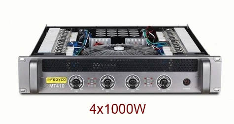 FEDYCO MT410 Size 2U Amplifier 4 Channel 1000W