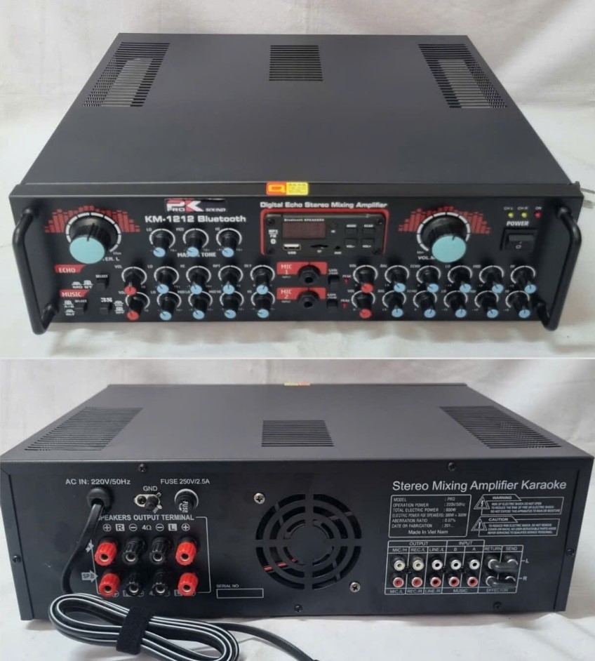 PRO PK SOUND KM-1212 Bluetooth 600W