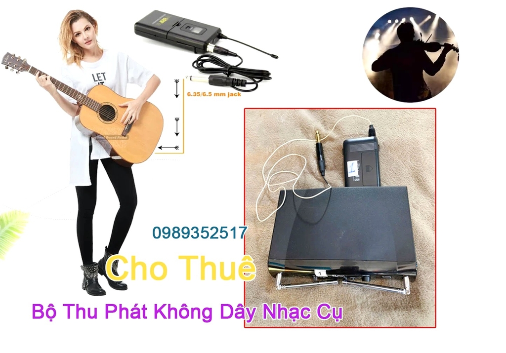 Cho Thuê Guitar Không Dây