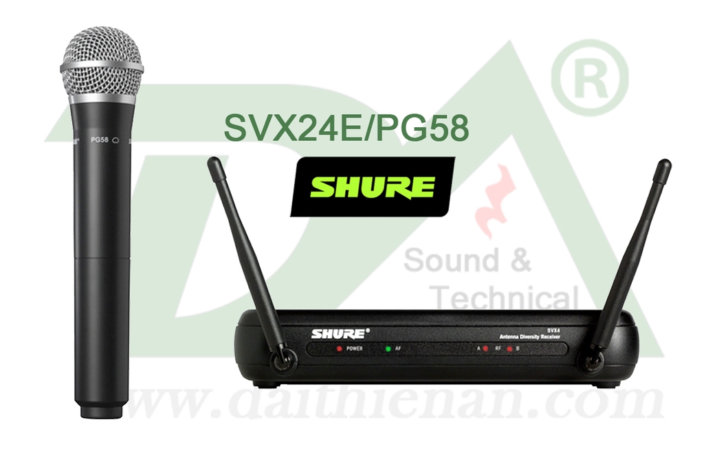 Shure SVX24E/PG58