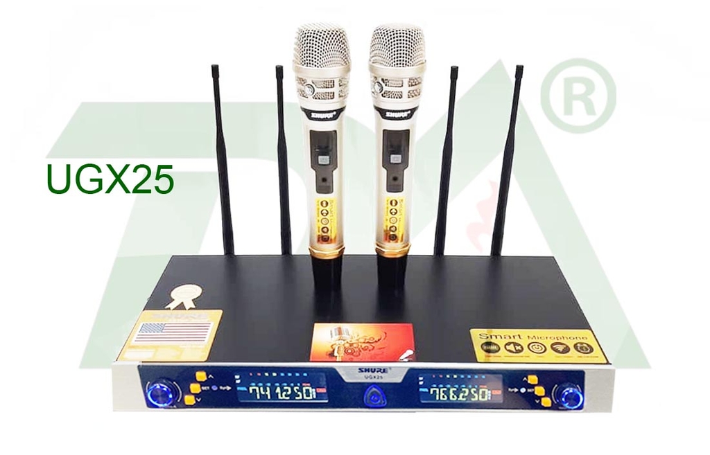 SHURE UGX25 Tần Số Sóng Trên 700Mhz Ổn Định